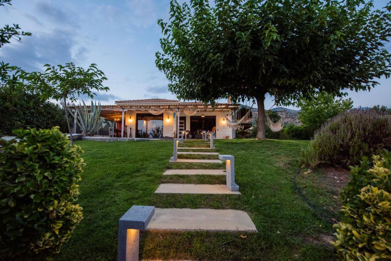 Luxury House In A Farm Villa Volos Luaran gambar